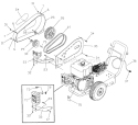 Page A Diagram and Parts List for 1046-0  Briggs and Stratton Pressure Washer